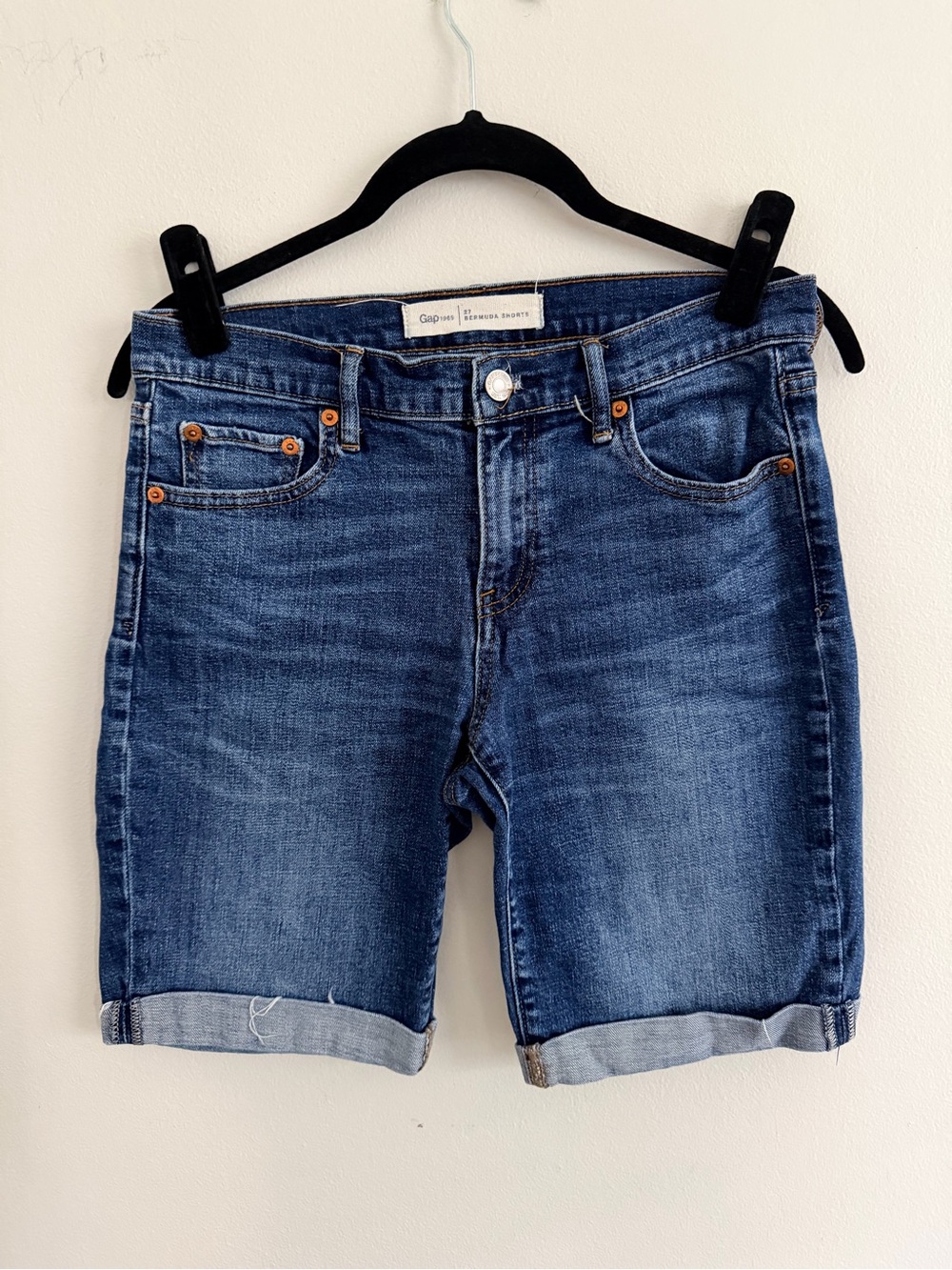 Gap Denim Bermuda Shorts - 27